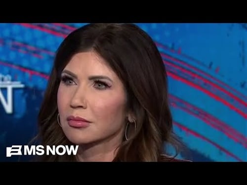 ‘She is a complete puppet’: Kristi Noem blasted for doubling down on ICE shooting in TV appearances