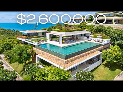 Touring a $2,600,000 cliffside villa with INSANE ocean views