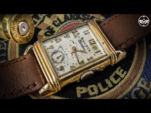 Restoration of a Police Officer´s Gold Watch - 1940´s Bulova Excellency