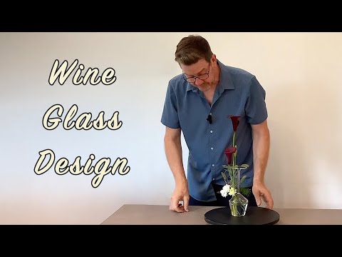How To Make A Funky Wine Glass Table Flower Design