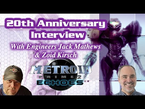 Metroid Prime 2 - 20th Anniversary Interview With 2 Engineers! (Jack Mathews & Zoid Kirsch)