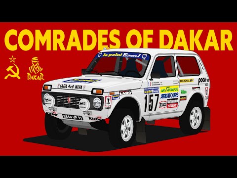 Soviet 4x4s vs Dakar – Lada Niva Poch and Lada Samara T3
