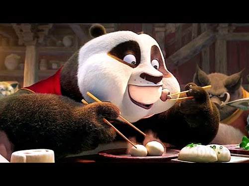 The FUNNIEST Scenes from KUNG FU PANDA 4 π 4K