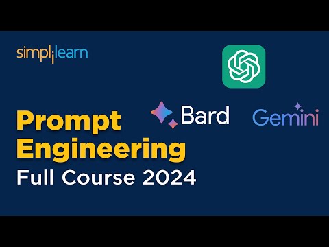 Prompt Engineering Basics Full Course 2026 | Prompt Engineering Course | Simplilearn