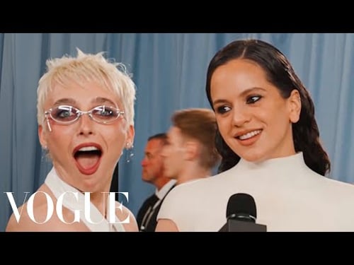 Rosalía Has a Confession for Designer Olivier Rousteing | Met Gala 2025 With Emma Chamberlain