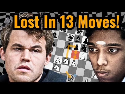 Magnus Carlsen's 13 Move Opening DEVASTATION! Chess Universe IMPLODES!