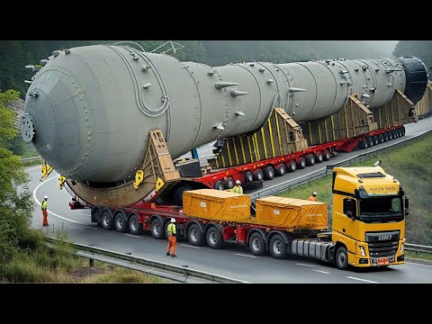 Extreme Dangerous Transport Skill Operations Oversize Truck | Biggest Heavy Equipment Machines #23