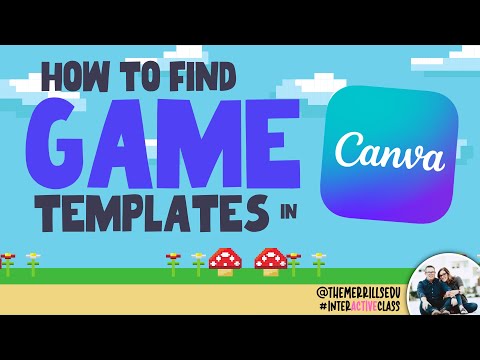 How to Find Game Templates in Canva