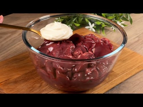 ๐Don't cook chicken livers until you see this recipe! It's so delicious, I make it every day.