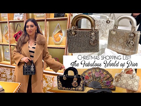 Christmas Dior Shopping! New Exclusive Bags ✨ Holiday Collection