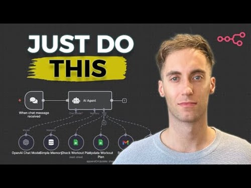 Build Your First AI Agent in 25 Minutes (n8n, No Code)