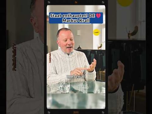 Staat enthauptet! DE 💔 Markus Krall #shortsfeed #geldpolitik #politikfailstv #markuskrall