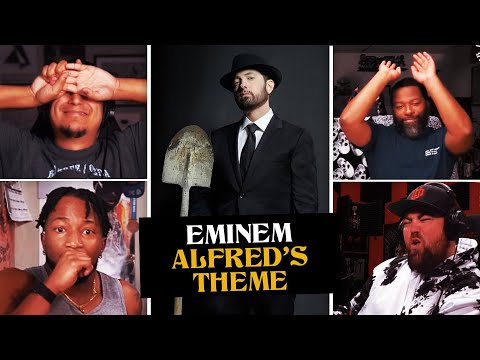 BAR ON BAR ON BAR! First Time Hearing Eminem - Alfred's Theme | REACTION COMPILATION