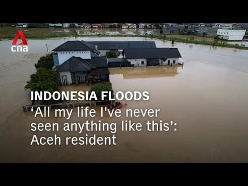 1,500 evacuated in Aceh, Indonesia due to floods, landslides