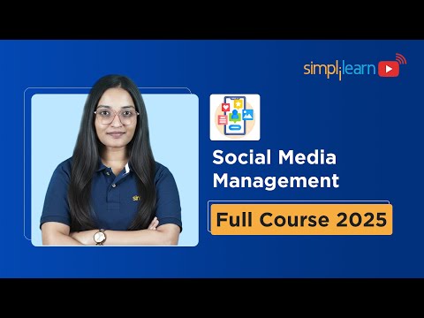 Social Media Management Full Course 2026 | Social Media Marketing Tutorial | Simplilearn