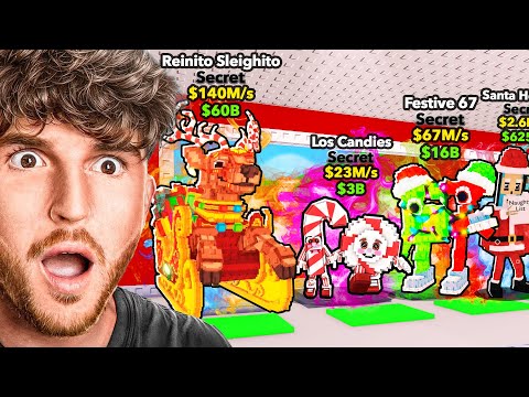 I Stole The 16 NEWEST CHRISTMAS BRAINROTS!