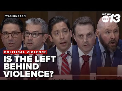 Left vs Right Senate hearing exposes deep rift over political violence in America