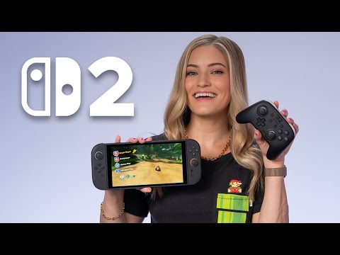 Nintendo Switch 2 Unboxing, Playing Mario Kart World and Webcam Test!