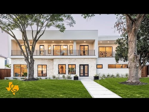 INSIDE a MASSIVE Ultra Modern TEXAS STYLE North DALLAS MANSION