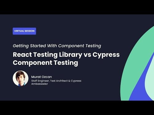 React Testing Library vs Cypress Component Testing