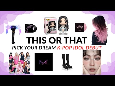Pick Your DREAM K-POP Idol Debut π€β¨ | THIS or THAT Aesthetic Quiz