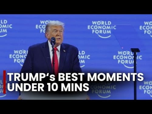 Best of Donald Trump's World Economic Forum 2026 Speech Under 10 Minutes