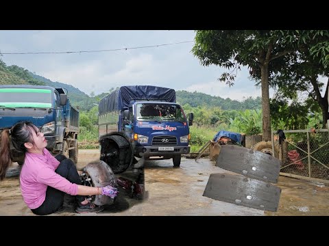 Replacing cracked brake drums and worn brake pads - How did this genius girl overcome the challenge?