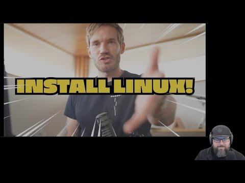 I can't believe PewDiePie went this hard on Linux!