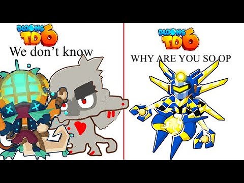 BTD6 TOWERS MEET ALL ? TOWERS 5