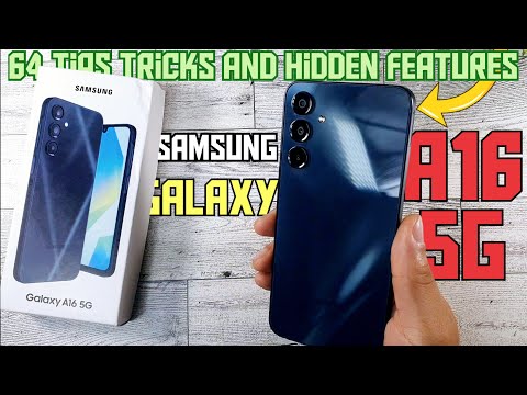 64 Tips and Tricks for the Samsung Galaxy A16 5g | Hidden Features!