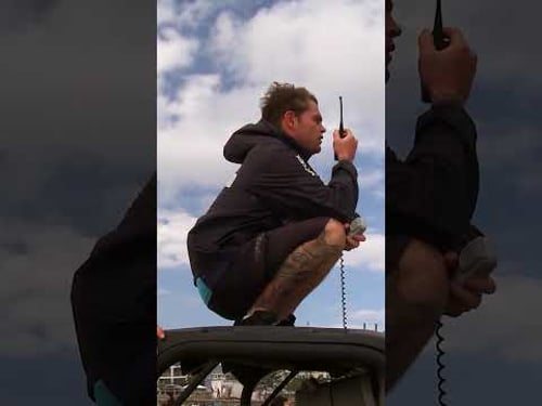 He's refusing to leave 😬 #bondirescue #lifeguard #beach #shortsfeed