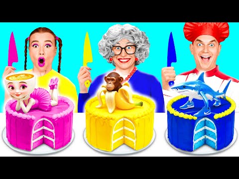 Ich vs Oma: Koch-Challenge | Lustige Küche Momente von BaRaDa Challenge