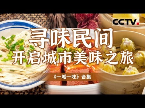 变化的城市 不变的味道!寻找最能代表中国城市的特色民间美食 以美食的味道 解析七个城市的独特气质!【CCTV纪录】
