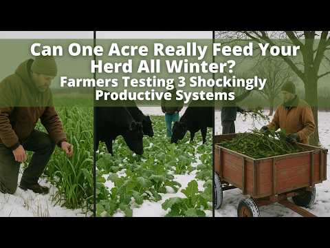 Can One Acre Really Feed Your Herd All Winter? Farmers Testing 3 Shockingly Productive Systems