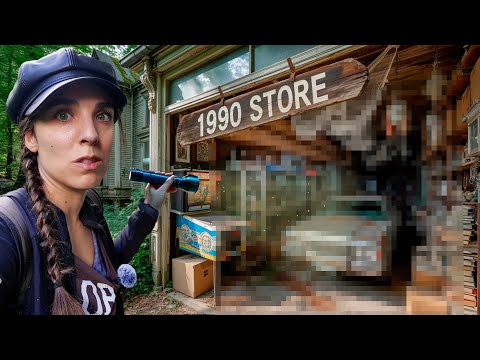 Abrí un TRASTERO y APARECIÓ una TIENDA de 1990