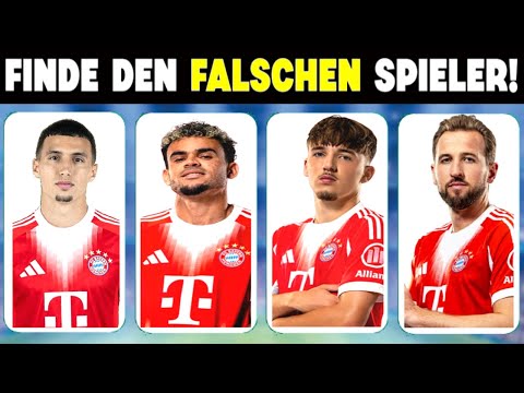 Kannst du den falschen Fußballer erraten? Bundesliga 2025/26 - Fußball Quiz