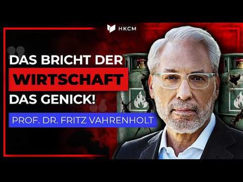 Energie-Experte Vahrenholt erklärt wie lange das Gas noch reicht