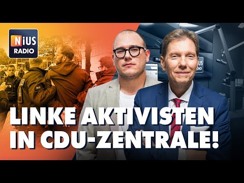 🎙️Klimakleber stürmen CDU-Zentrale in Berlin I NIUS Live am Abend vom 6. Oktober 2025