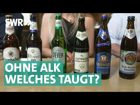 Alkoholfreies Bier: Krombacher, Oettinger, Jever & Co. – welches schmeckt besser? | Marktcheck SWR
