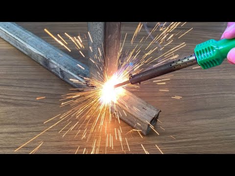 How to make a small welding machine at home! Great invention