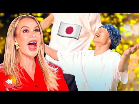 They Flew ALL THE WAY From JAPAN...And Got The GOLDEN BUZZER! π―π΅β¨