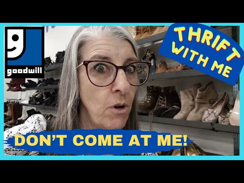 DON'T COME AT ME! Goodwill Craziness Thrift With Me