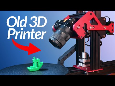 Turning a 3D Printer into a Robotic Camera for Photogrammetry & Video