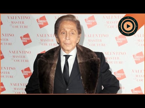 Valentino A Tribute To The King of Fashion