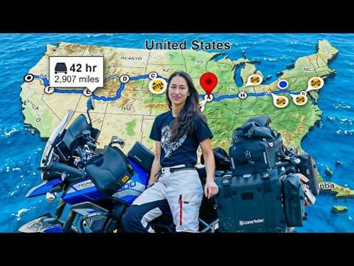 Crossing USA Alone: 2,907 miles in 7 days
