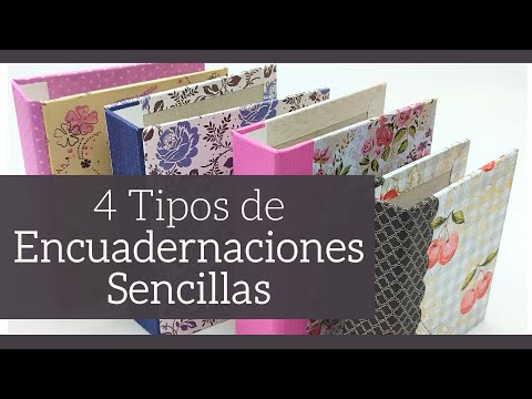 4 TYPES OF SIMPLE BINDINGS - TIPS | NEW MOON SCRAP