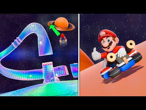 What If We Raced OUTSIDE Mario Kart Tracks?
