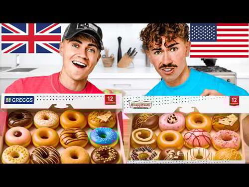 We Tried UK and USA Donuts Which Is Better?