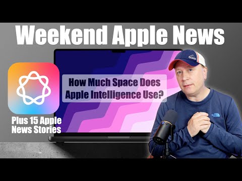 How Much Disk Space Apple Intelligence Uses, M4 MacBook Air's New Feature, and more Apple News