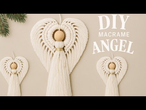 SO EASY! DIY Christmas Angel